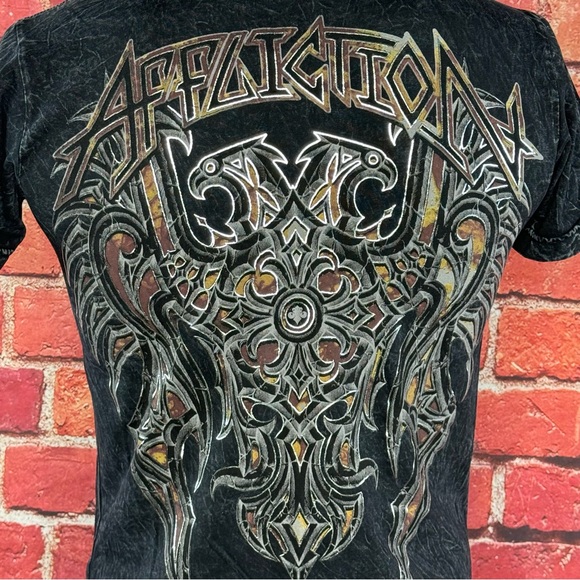 Affliction Men's Short Sleeve Graphic T-shirt - Size: Small -NWT - Picture 9 of 11